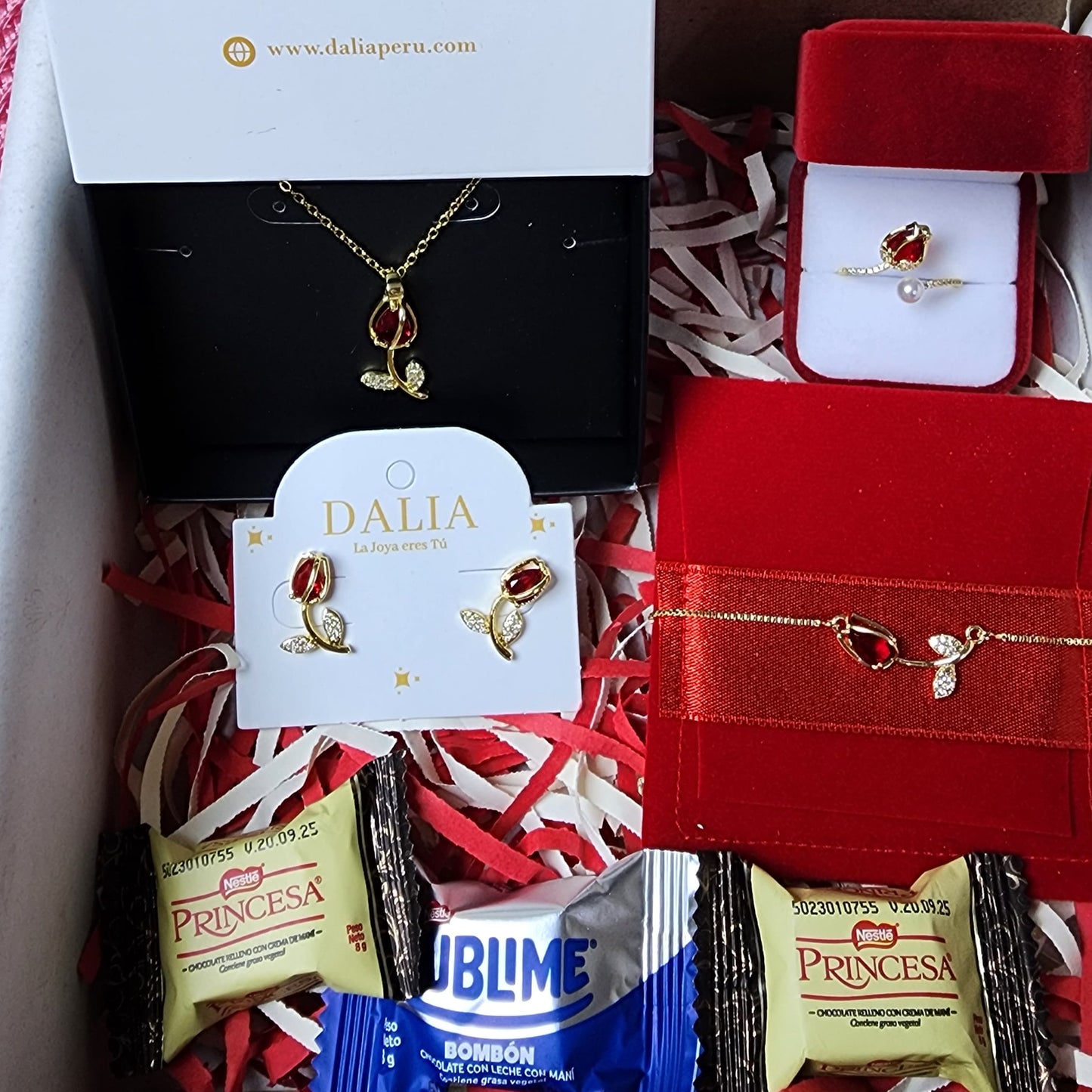 Box Tulipán Pasión - Full Set de 4 Accesorios