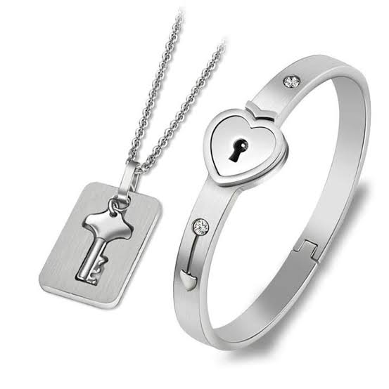 Box Key Love - Dorado / Plateado