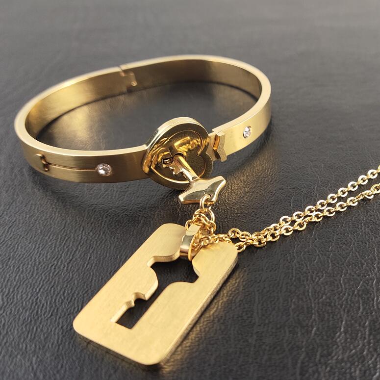Box Key Love - Dorado / Plateado