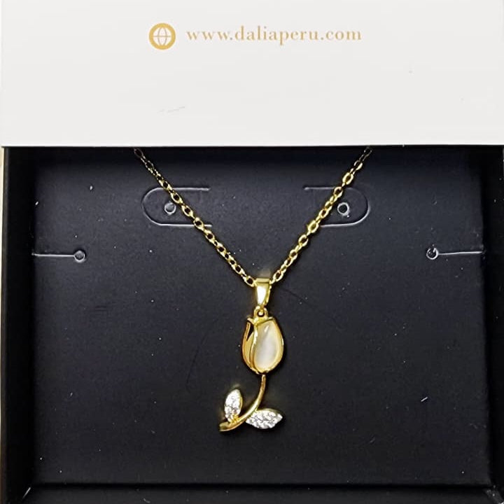 Box Tulipán Elegancia - (Perla) Full Set de 4 Accesorios