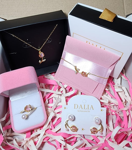 Box Tulipán Encanto - Único Full Set de 4 Accesorios LP