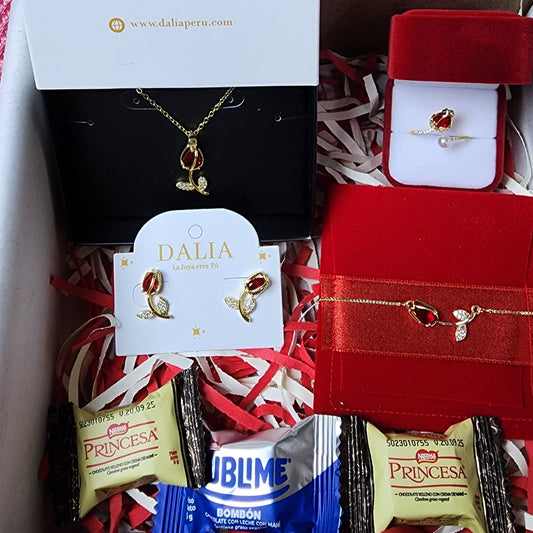 Box Tulipán Pasión - Full Set de 4 Accesorios