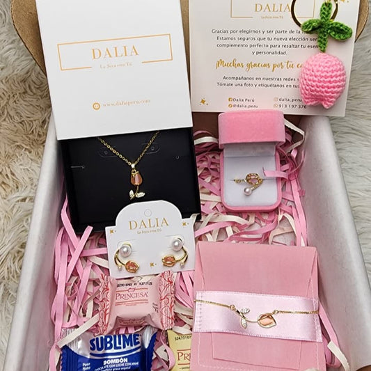 Box Tulipán Encanto - Único Full Set de 4 Accesorios
